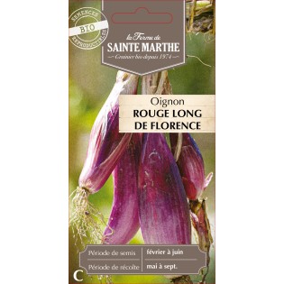 OIGNON ROUGE LONG DE FLORENCE BIO