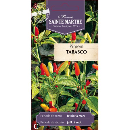 PIMENT TABASCO BIO