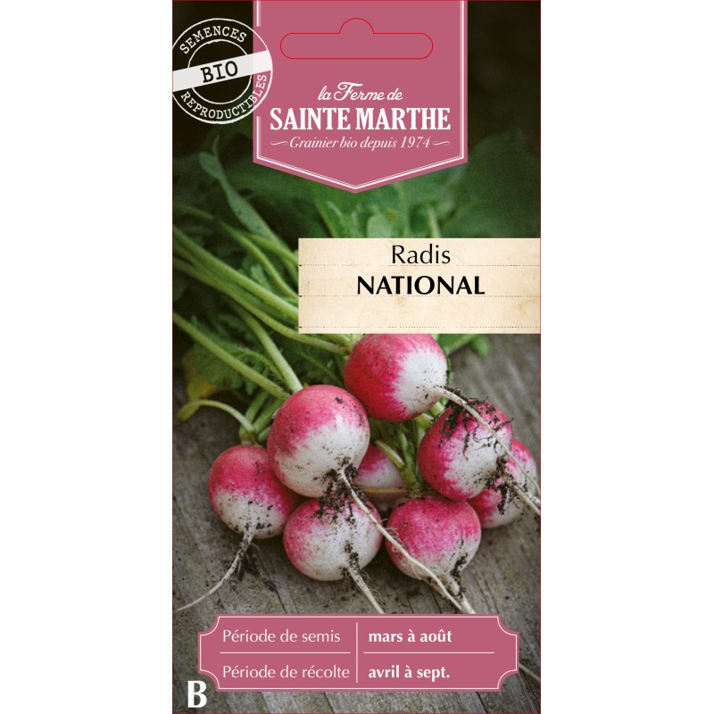 RADIS NATIONAL 2 (ROND ROSE A) BIO
