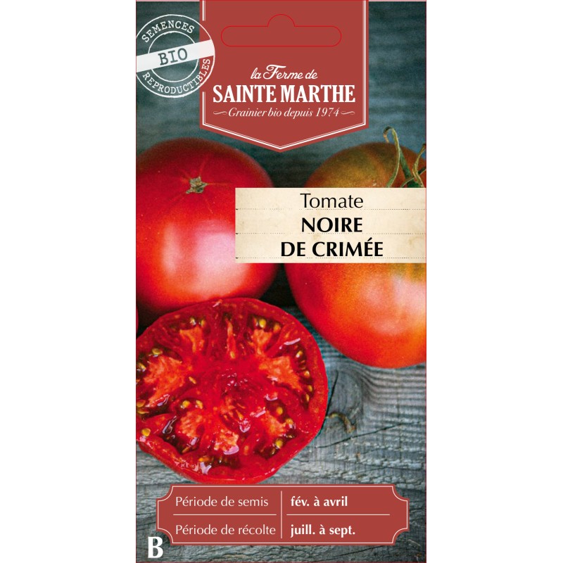 TOMATE NOIRE DE CRIMEE BIO