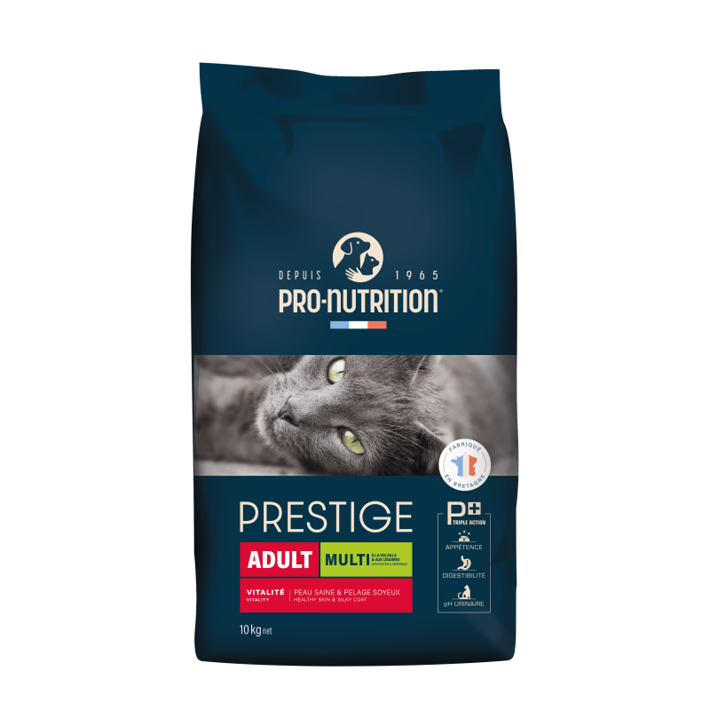 PRESTIGE CHAT ADULT MULTI - A LA VOLAILLE ET AUX LEGUMES