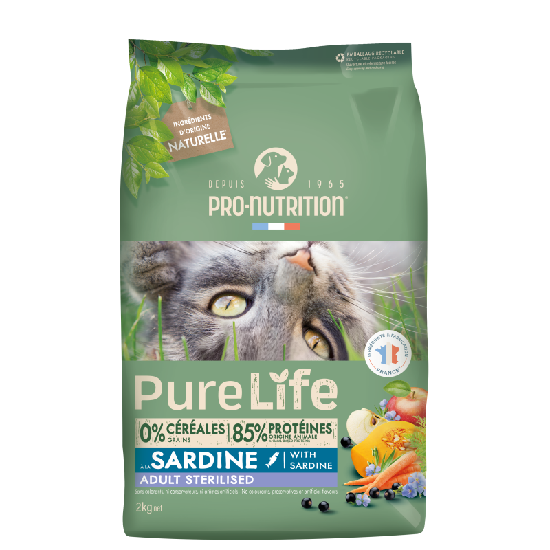 PURE LIFE CHAT STERILISE SARDINE