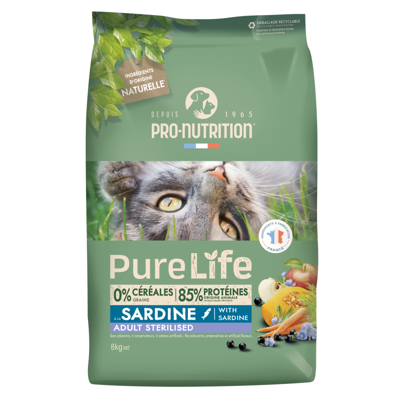 PURE LIFE CHAT STERILISE SARDINE