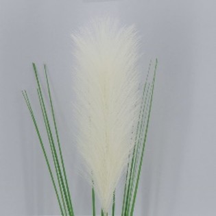 TIGE  PAMPA 76CM BLANC