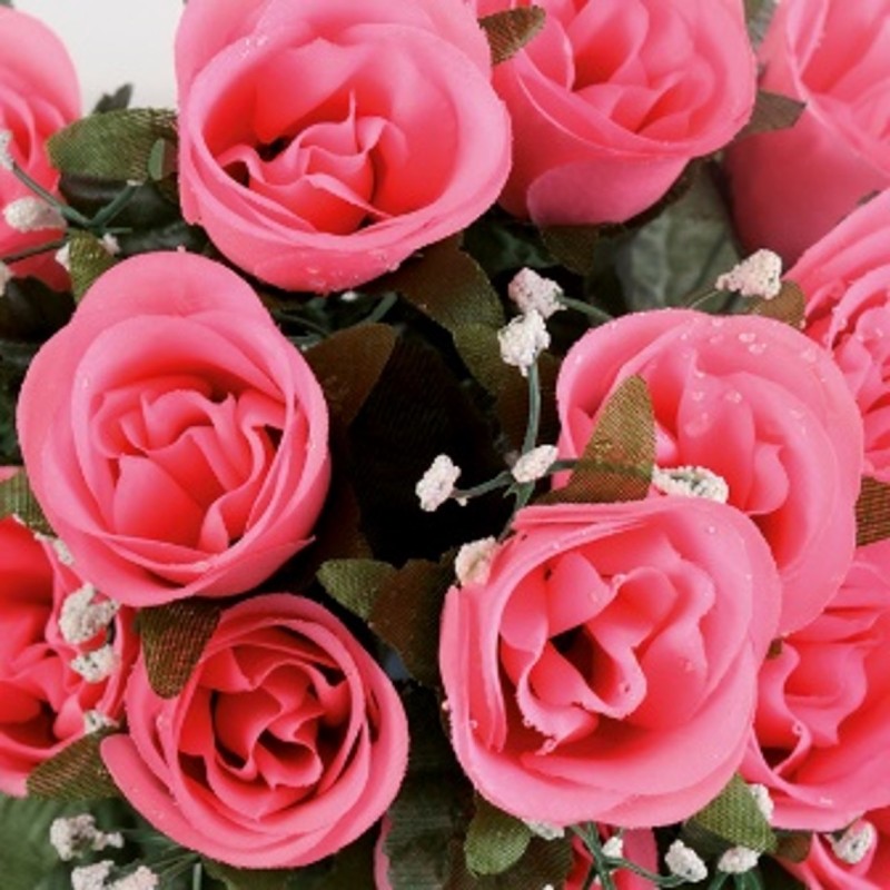COUPE ROSE MARGUERITE  H27 DM35CM