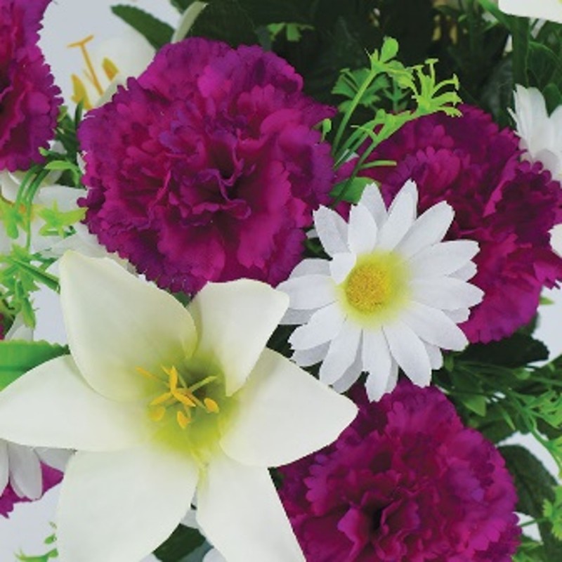 BOUQUET FUNERAIRE H44DM38CM