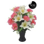 BOUQUET FUNERAIRE H44DM38CM