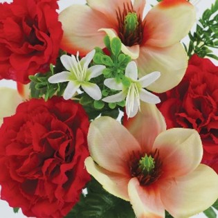 BOUQUET FUNERAIRE H42DM40CM BOUQUET FUNERAIRE H42DM40CM