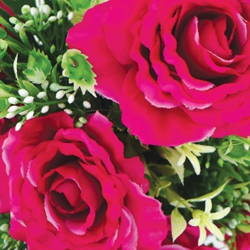 BOUQUET FUNERAIRE H42DM42CM