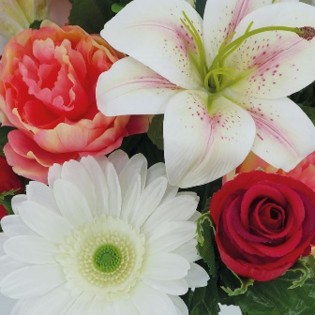 BOUQUET FUNERAIRE H62DM54CM