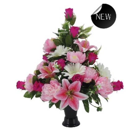 BOUQUET FUNERAIRE H62DM54CM