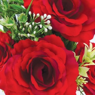 BOUQUET FUNERAIRE H41DM33CM BOUQUET FUNERAIRE H41DM33CM