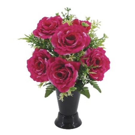 BOUQUET FUNERAIRE H41DM33CM