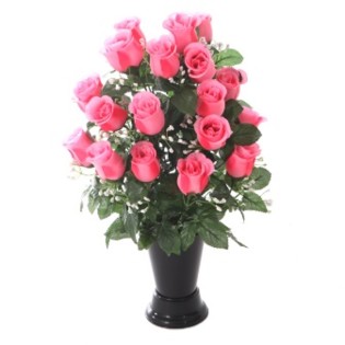 BOUQUET FUNERAIRE  H46 DM28 COULEURS MELANGEES