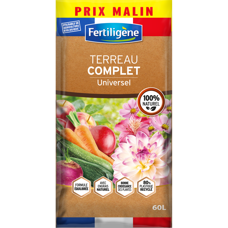 Fertiligène Terreau complet Universel
