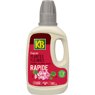 Engrais rapide plantes fleuries : géraniums,dipladénias,vivaces 500ml