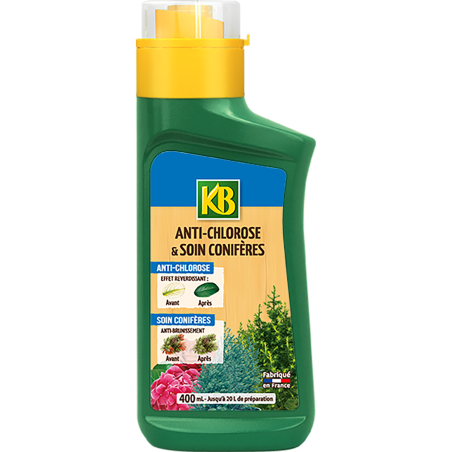 Anti-chlorose reverdissant et soin brunissement conifères 400ml