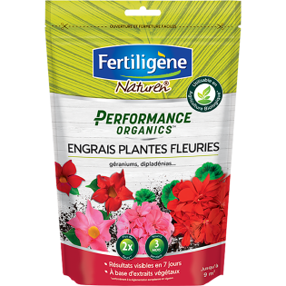 Performance organics engrais plantes fleuries, géraniums,dipladénias 700g