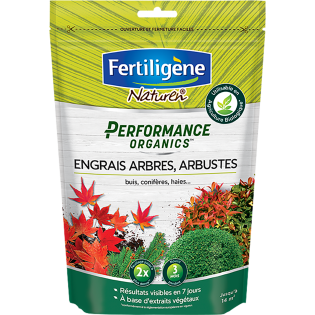 Performance organics engrais arbres, arbustes,buis,conifères 700g