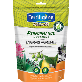 Performances organics engrais agrumes, plantes méditerranéennes 700g