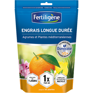 Engrais longue durée osmocote max agrumes et plantes méditerranéennes 700g