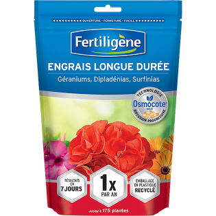 Engrais longue durée osmocote max géraniums, dipladénias, surfinias 700g