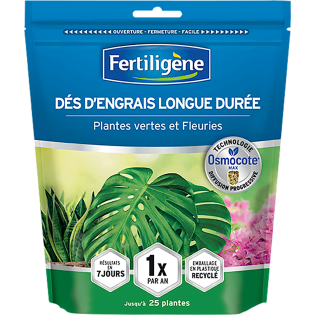 Engrais longue durée osmocote max plantes vertes et fleurs 700g