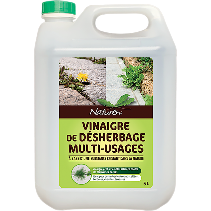 Vinaigre de désherbage multi-usages