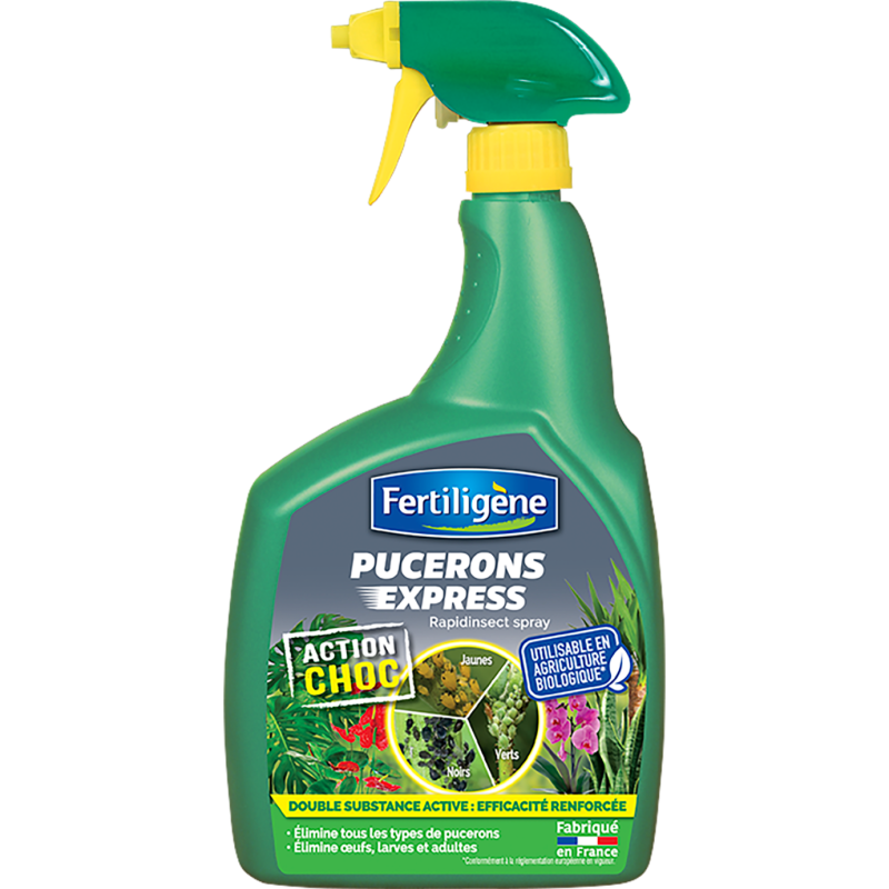 Insecticide pucerons express pret à l'emploi 700ml