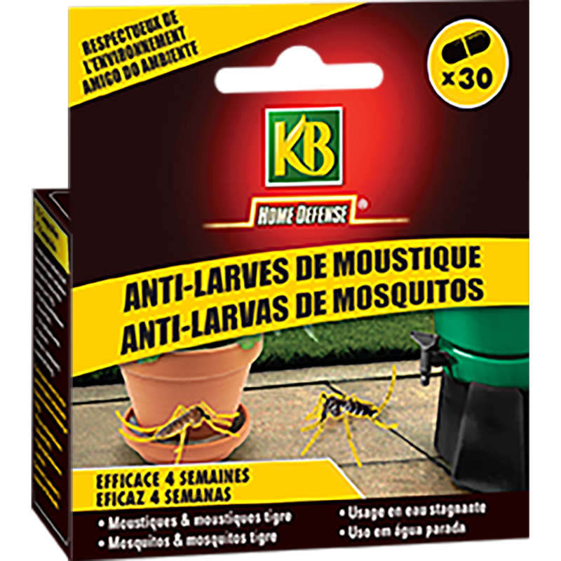 Anti larves de moustique