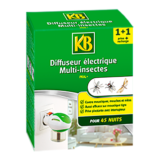 Diffuseur électrique multi insectes