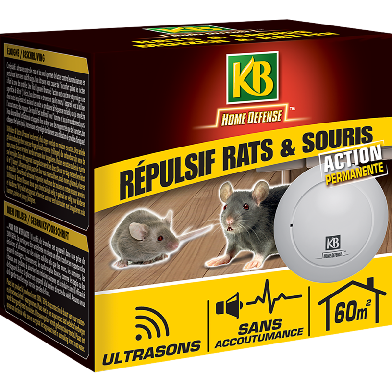 Répulsif rats et souris ultrasons
