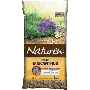 Paillage miscanthus 60L