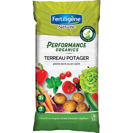 Performance organics terreau potager 35L