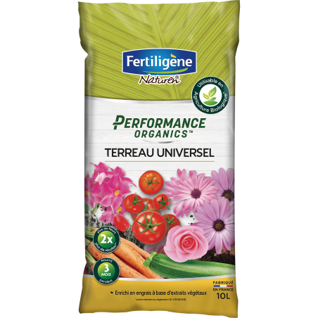 Performance organics terreau universel 10L