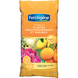 Terreau plantes méditerranéennes et agrumes 6L