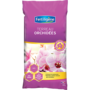 Terreau orchidées 6L