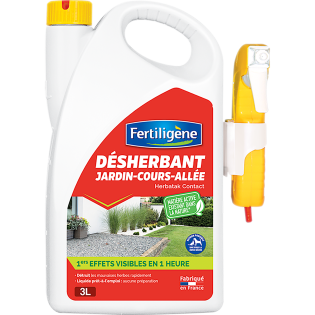 Désherbant jardin, cours, allées prêt à l'emploi