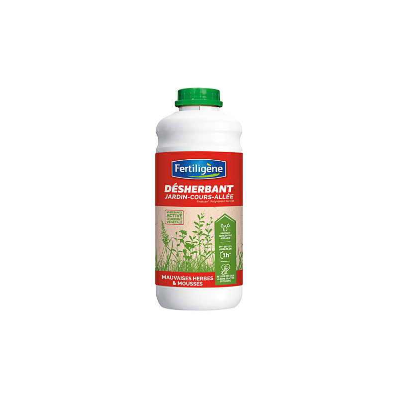 Désherbant polyvalent jardins, cours, allées 750ml