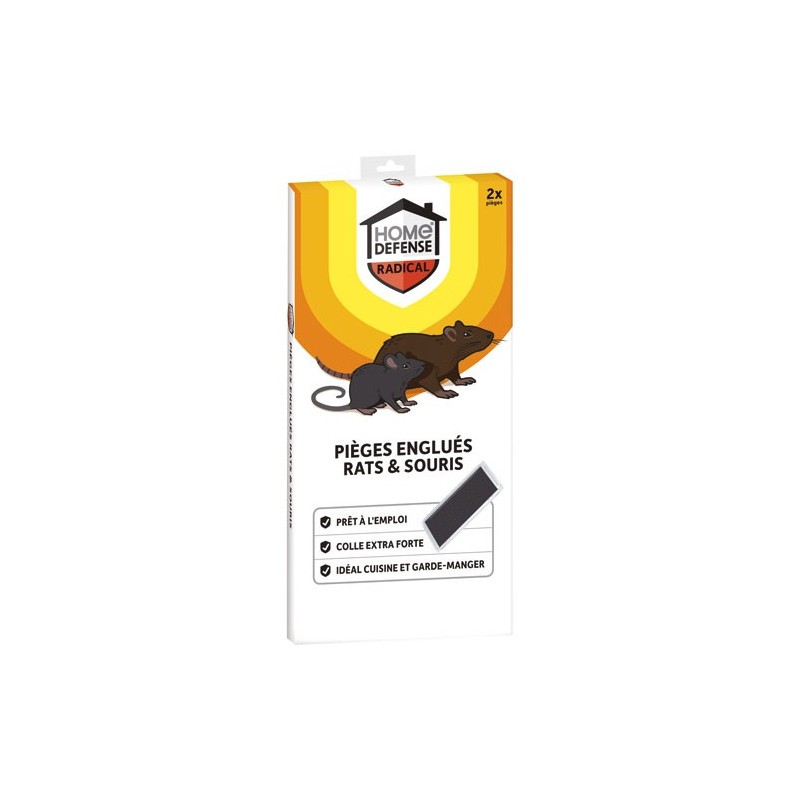 Home Defense® Pièges à rats et souris