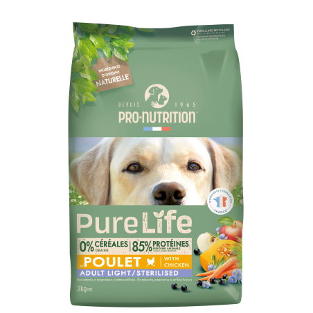 PURE LIFE CHIEN ADULT LIGHT STERILISE