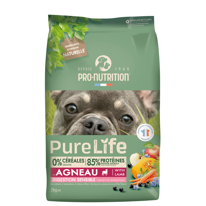 PURE LIFE CHIEN SENSIBLE AGNEAU