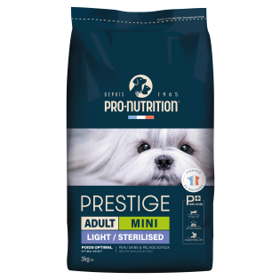 PRESTIGE CHIEN ADULT MINI LIGHT/STERILISED 3KG