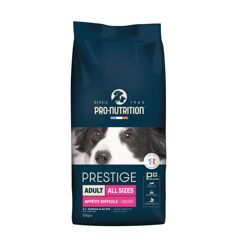 PRESTIGE CHIEN ADULT ALL SIZES - EXIGENT - AGNEAU / RIZ
