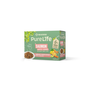 PURE LIFE CHAT WET SAUMON 12x85g