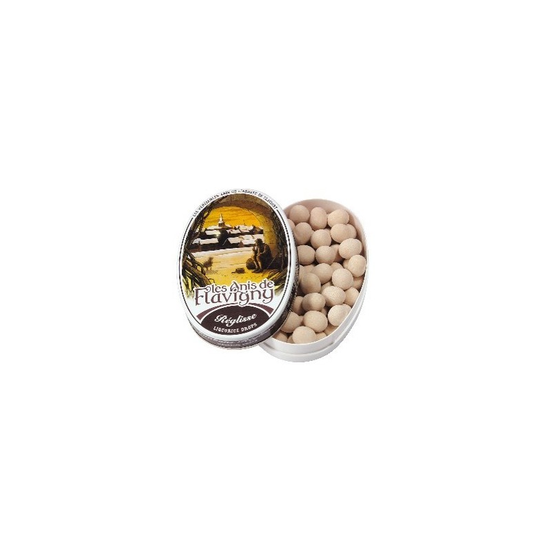 Boîte ovale 50g REGLISSE