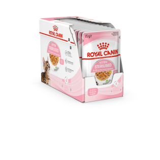 KITTEN STERILISED GELEE 12X85G