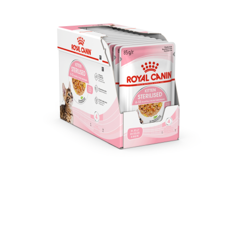 KITTEN STERILISED GELEE 12X85G