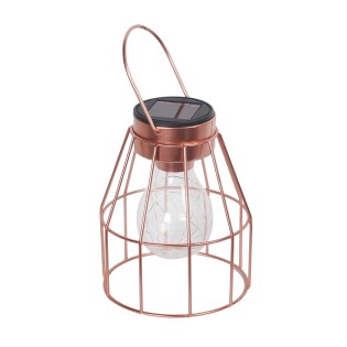 AMPOULE SOLAIRE CAGE CUIVREE