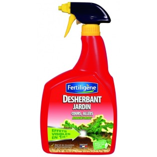 Désherbant jardin, cours, allées prêt à l'emploi